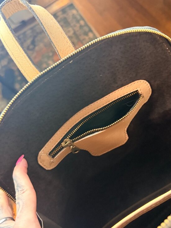 Hand-Tooled Leather Backpack | Artisan Made in Mérida, Mexico | Tan